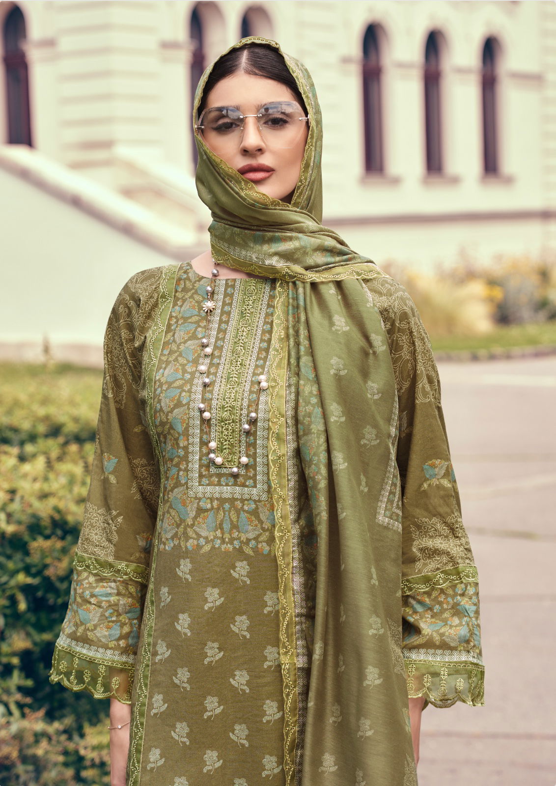 Bagh By The Hermitage Shop Lawn Cotton Digital Printed Dress Material Wholesale Online